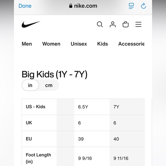 NIKE • Air Jordan 1 Retro Mid Sneakers • Red Black White • Size 6.5Y Big Kids - Picture 16 of 16